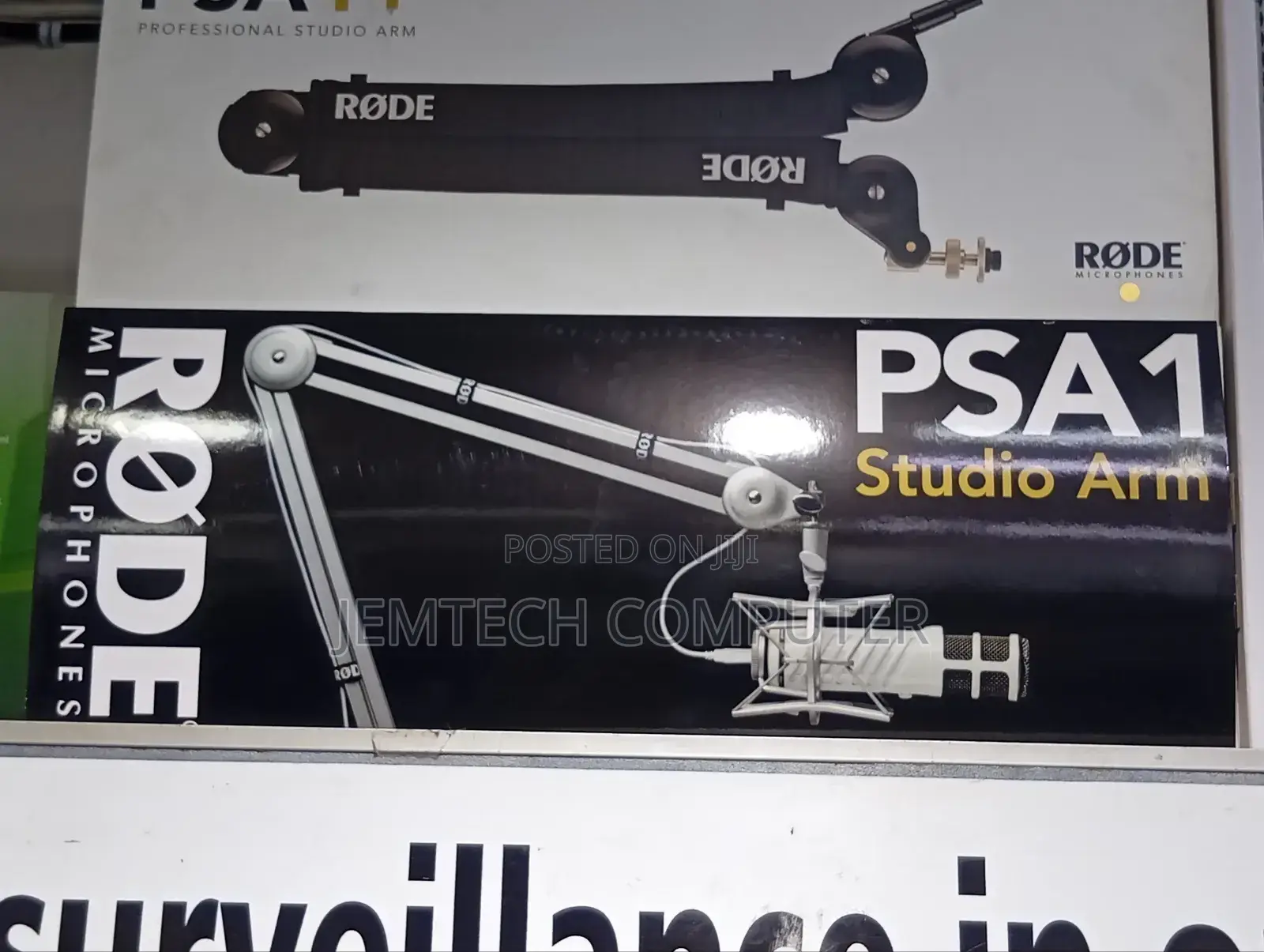 Rode Psa1 Studio Boom Arm for Broadcast Microphones
