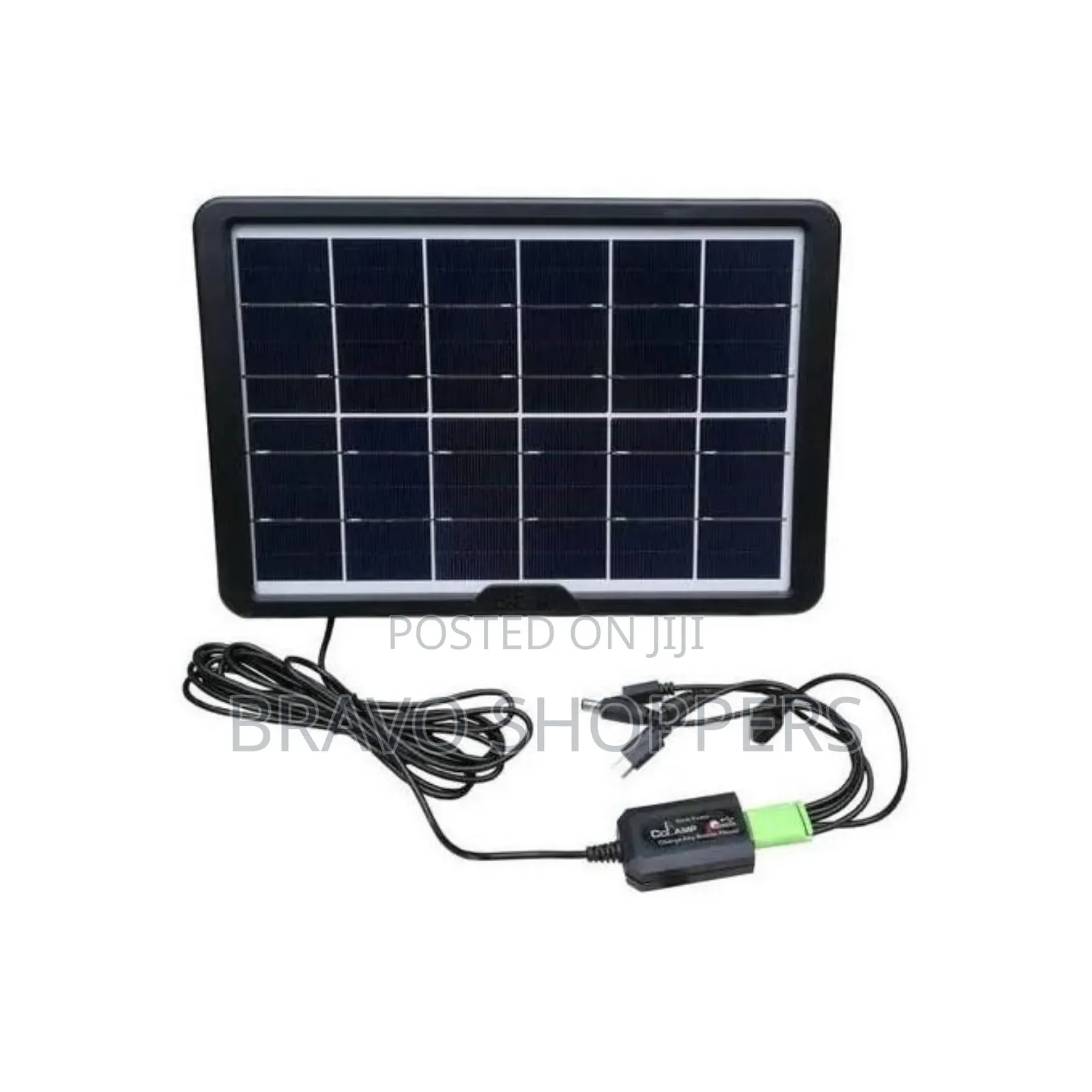 Potable Phone Charging Solar Panel With Phone Charging Accessories.