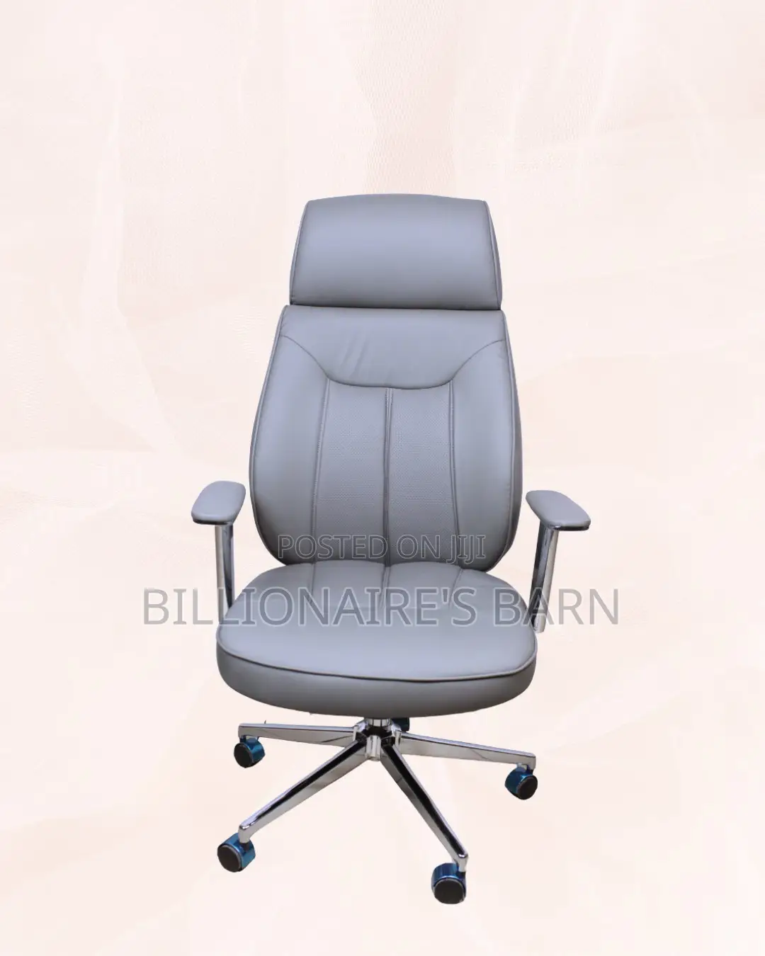 Ergonomic Grey Executive | Sleek | Order Yours Today