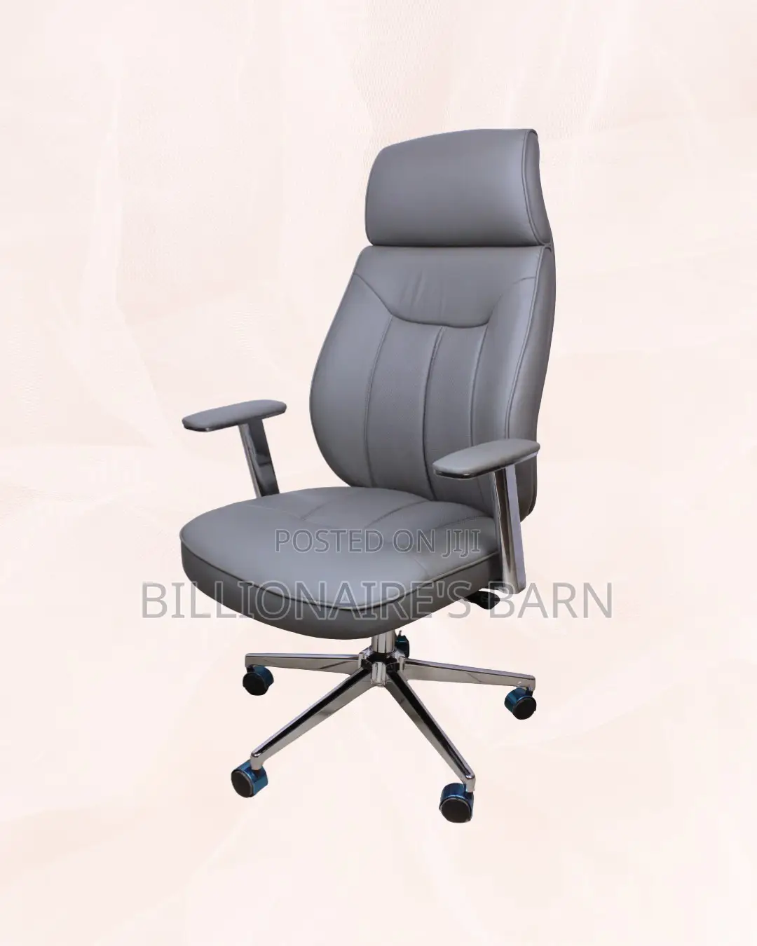 Ergonomic Grey Executive | Sleek | Order Yours Today