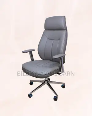 Ergonomic Grey Executive | Sleek | Order Yours Today
