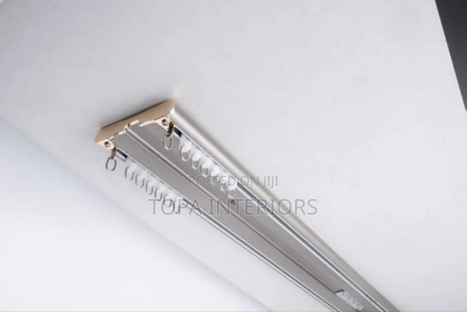 Double Curtain Rail Track for Living Room Windows Per Metre