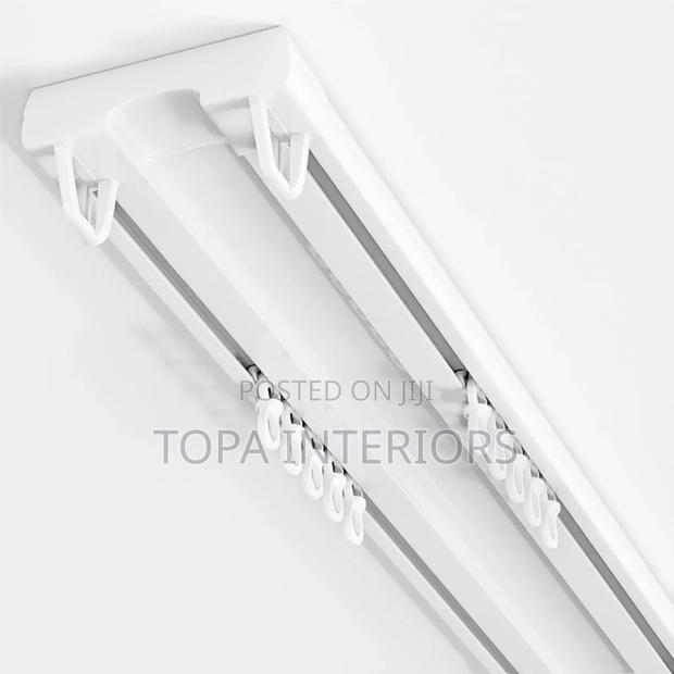 Full Length Double Curtain Rail Track