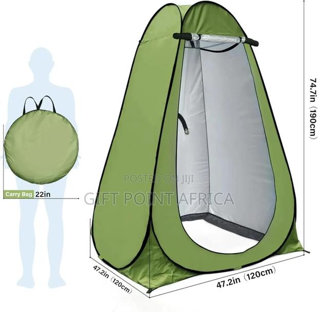 1.8 M High Privacy Shower Tent And Outdoor Changing Room