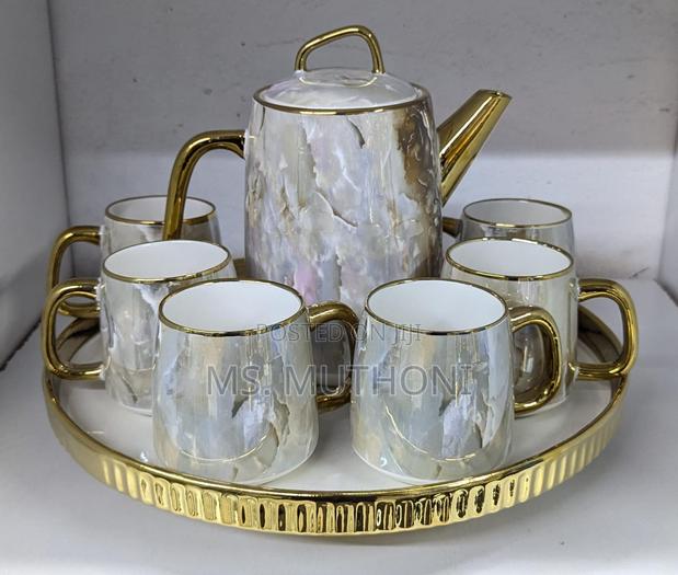 *8pc Ceramic Coffee/Tea Set Now Available - thumbnail 3