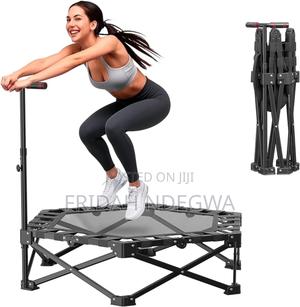 Foldable Trampoline With A Handle - main view
