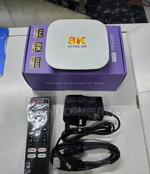 Android 14 H96 Max M2 Plus Tv Box + Voice Remote