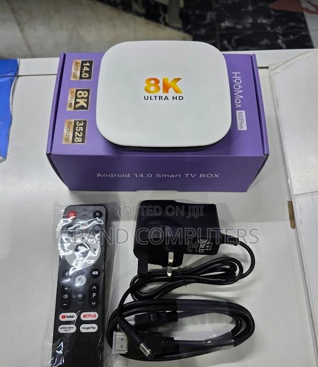 Android 14 H96 Max M2 Plus Tv Box + Voice Remote - main view