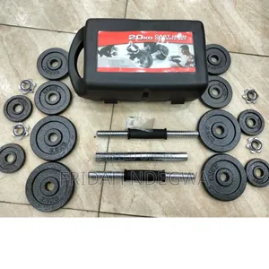 20kgs Iron Cast Dumbbell Set With A Connector