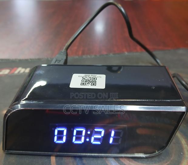 Restocked Hd Wifi Clock Camera Hidden Spy CCTV