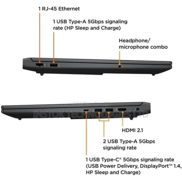 New Laptop HP Victus 15 16GB Intel Core I5 SSD 512GB - thumbnail 3