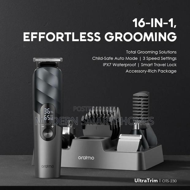 Oraimo Ultratrim 16-in-1 Complete Family Grooming Kit