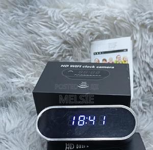 Table Clock Wifi Camera, Motion Detection Nanny Camera - thumbnail 2