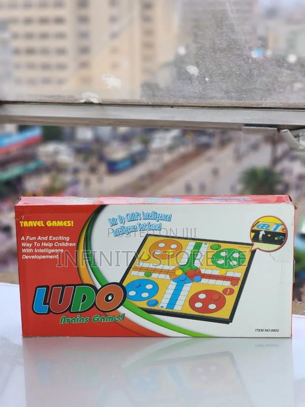 Classic Ludo Board Game Family Fun Edition ~Magentic Icons Ludo Game