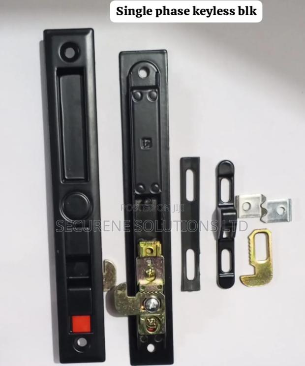 Single-Phase, Keyless Sliding Door Lock. - main view
