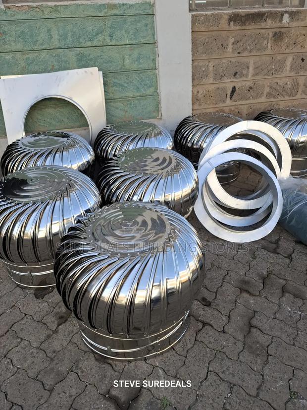 Roof Cyclone/Cyclones/ Wind-Driven Roof Turbine. - main view