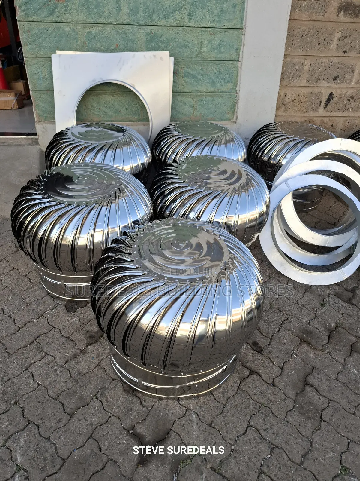 Roof Cyclone/Cyclones/ Wind-Driven Roof Turbine.