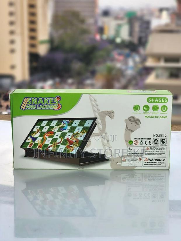Magnetic Snake and Ladders Board Game Family Game