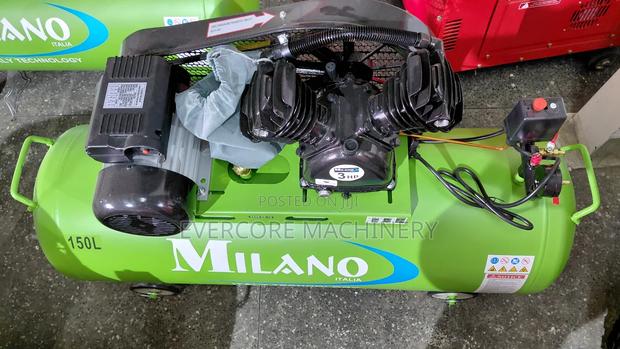 150litres Elextract Air Compressor 3hp(2.2kw) Single Phase. - thumbnail 3