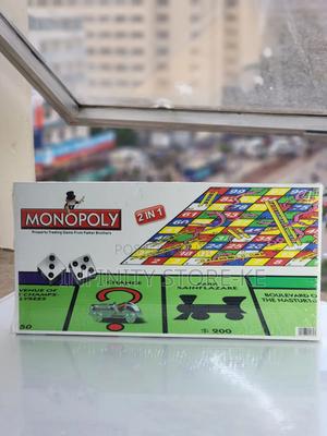 2-in-1 Monopoly Snakes and Ladders Board Game - thumbnail 2