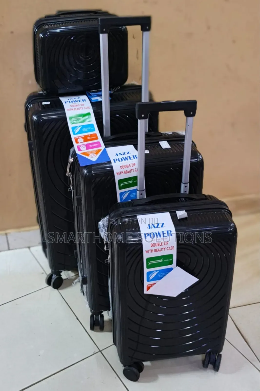 4in1 Unbreakable Rubber Suitcase- Travel Bag