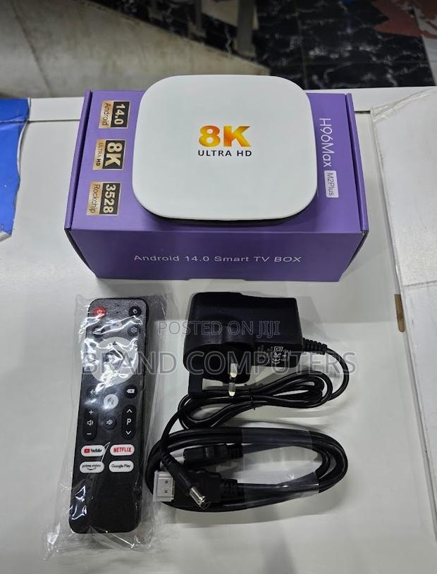 H96 Max Android 14.0 Smarttv Box Quad Core Rockchip 4gb+128gb - thumbnail 3