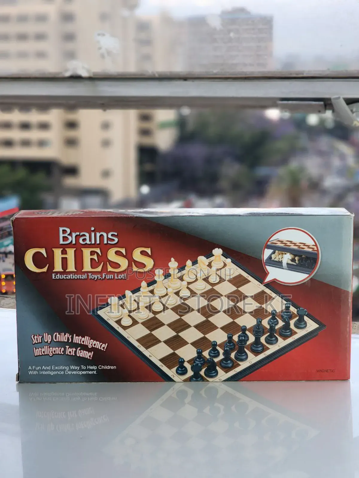 Magnetic Brains Chess Board Game Foldable
