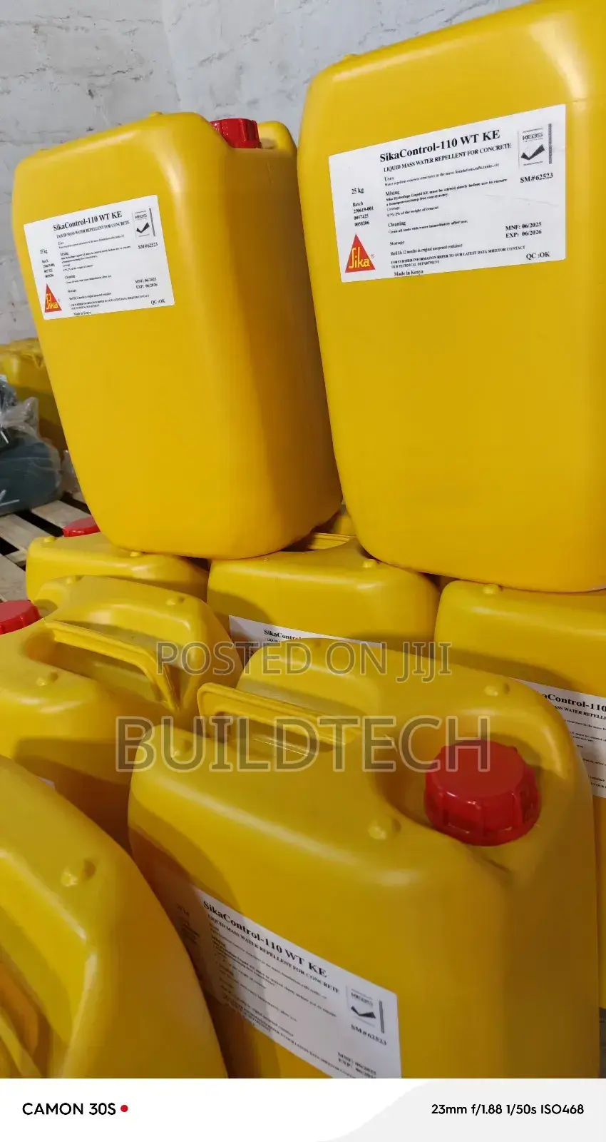 Sika Control 110 Wt Ke- 25 Kg Concrete Admixture