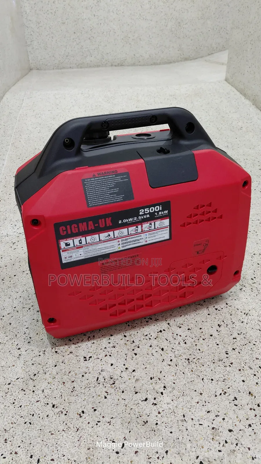 1.8kw/2.5kva Cigma Uk Powerpro Silent Inverter Generator