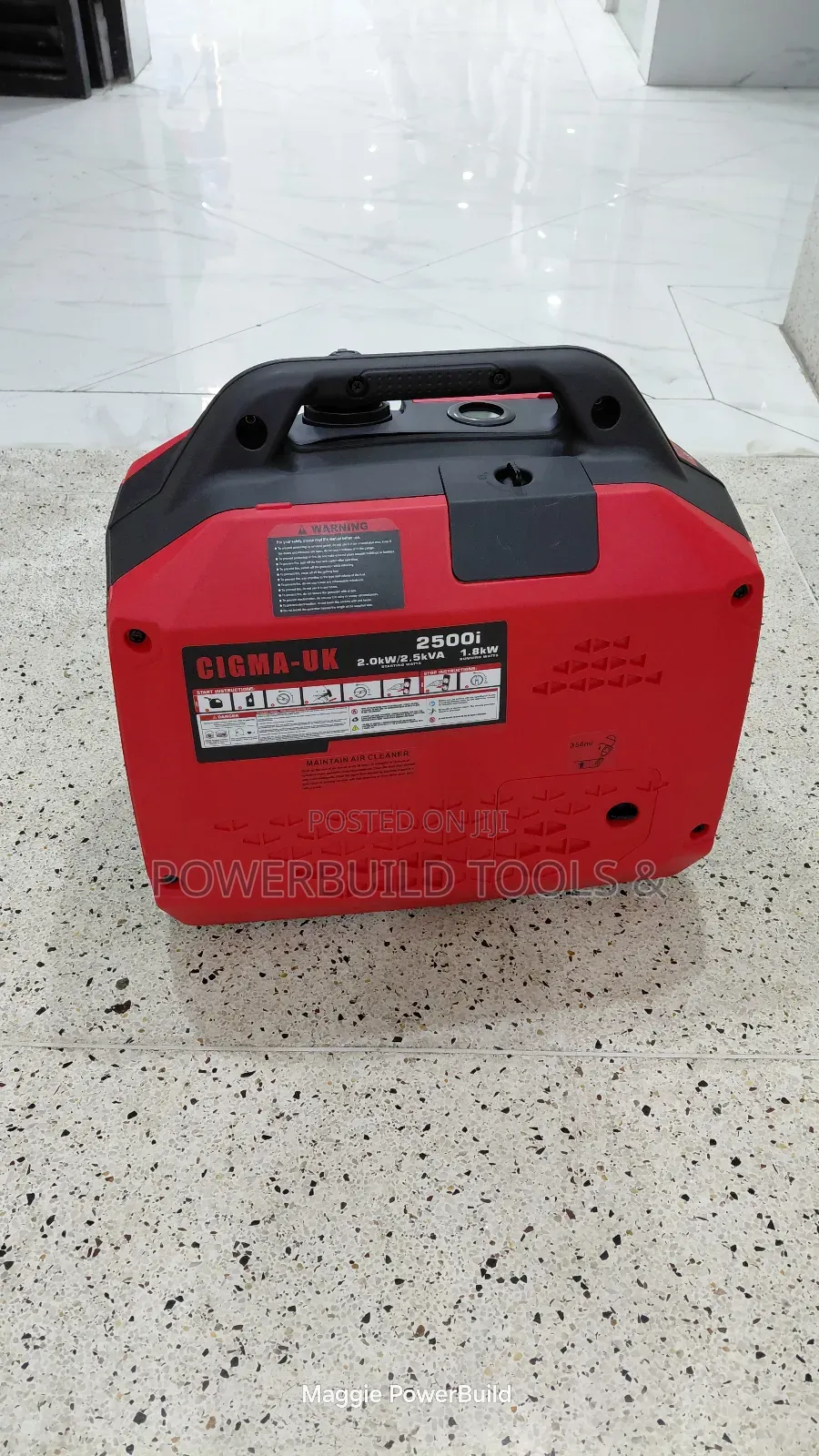 1.8kw/2.5kva Cigma Uk Powerpro Silent Inverter Generator
