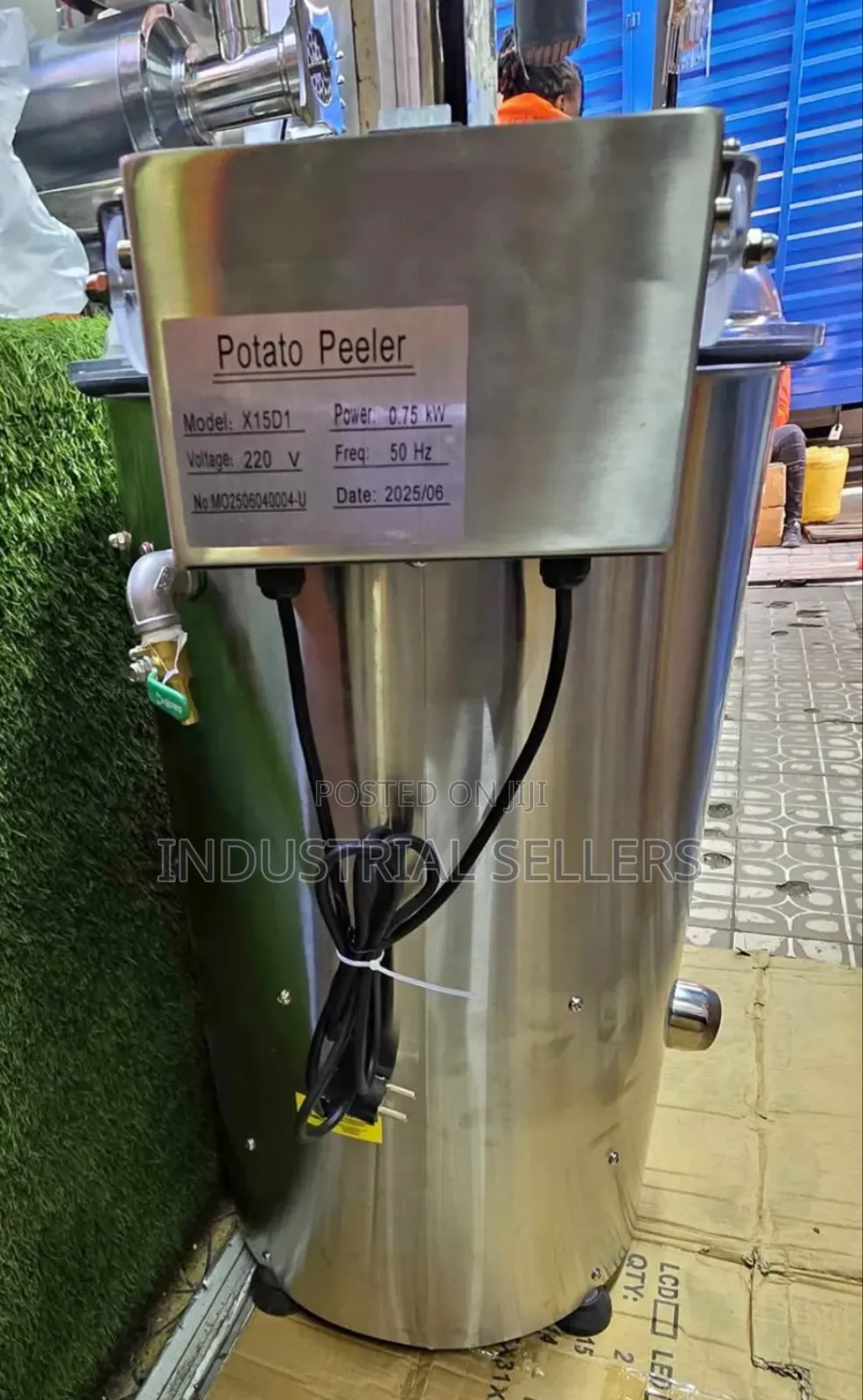Super Stainless Potato Pealer 15kgs