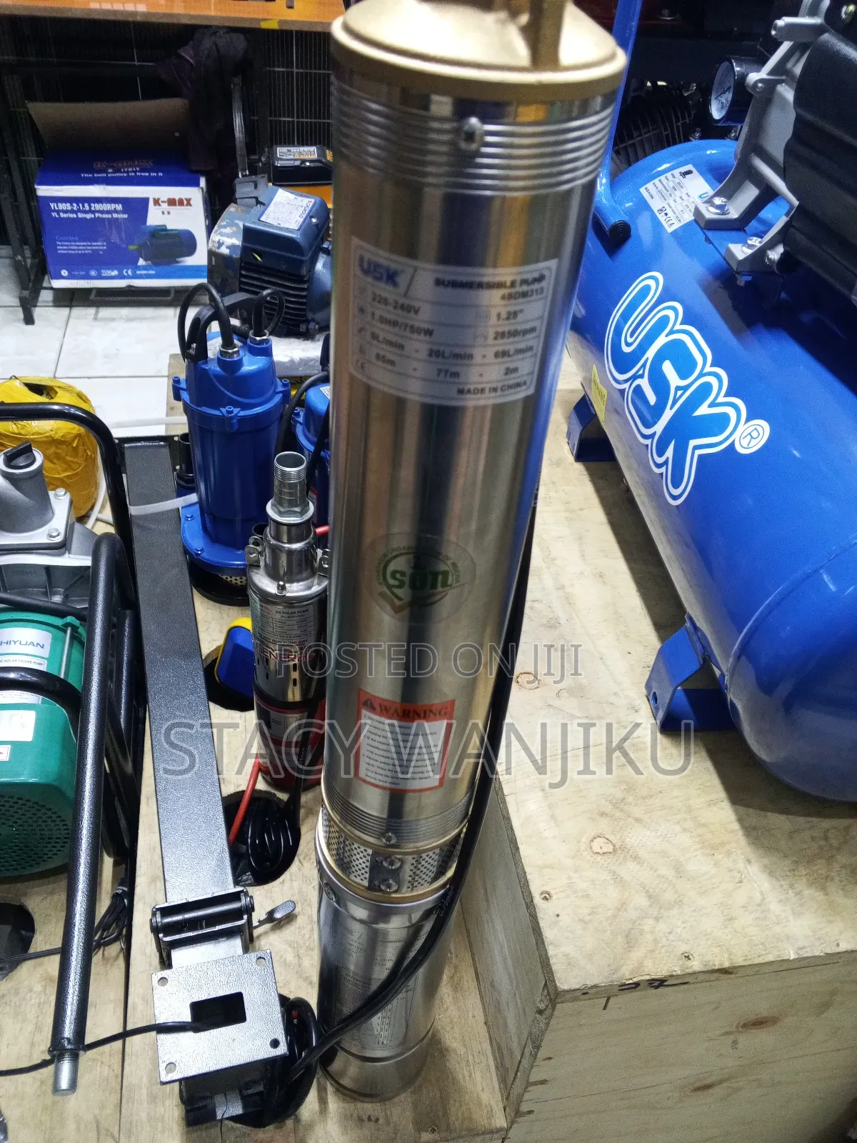 Usk Submersible Pump 1hp
