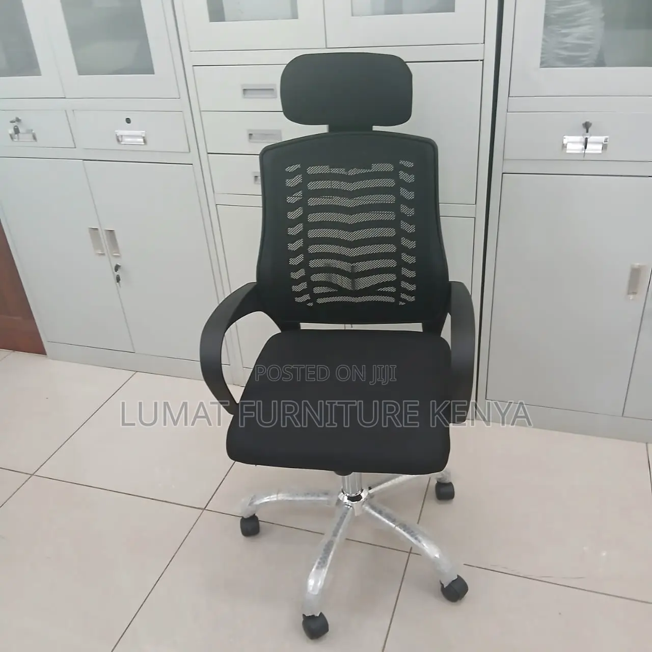 Modern Headrest Secretarial Office Chair