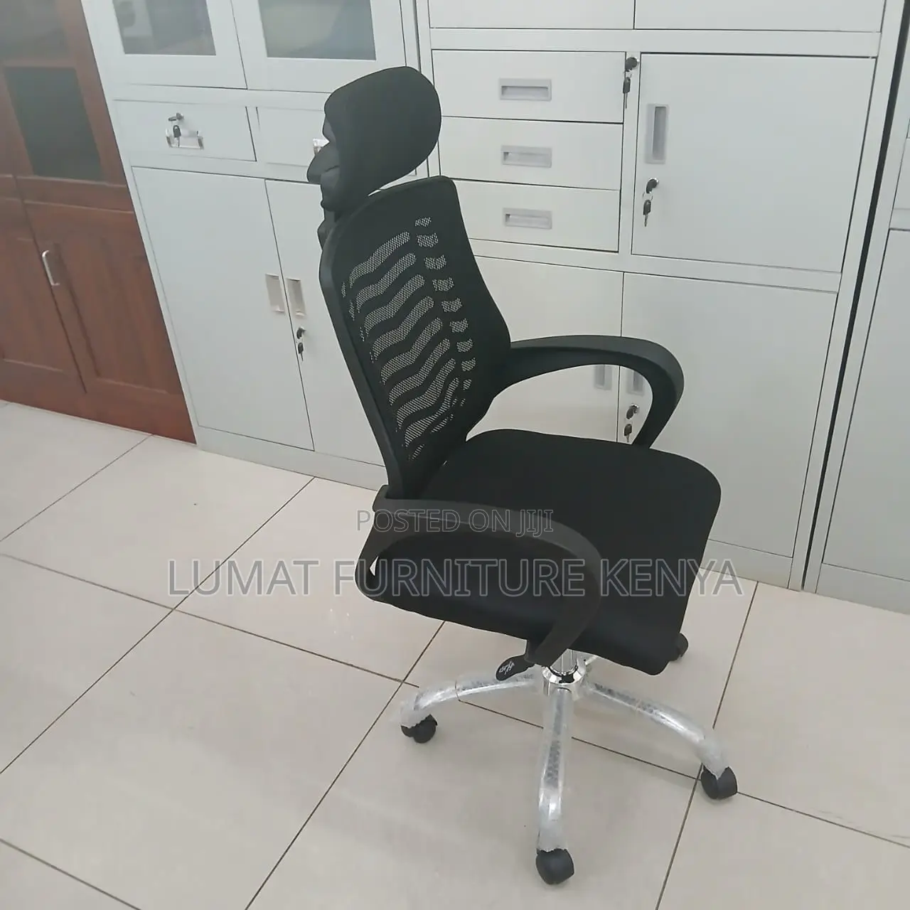 Modern Headrest Secretarial Office Chair