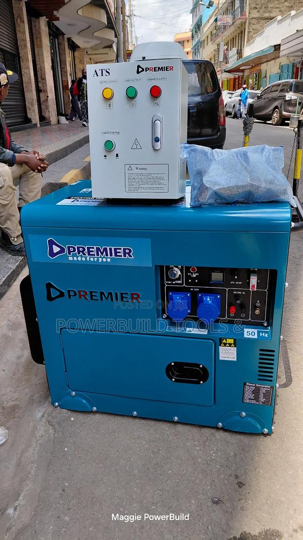 Premier 15kva Silent Diesel Generator With Ats Single Phase - thumbnail 3