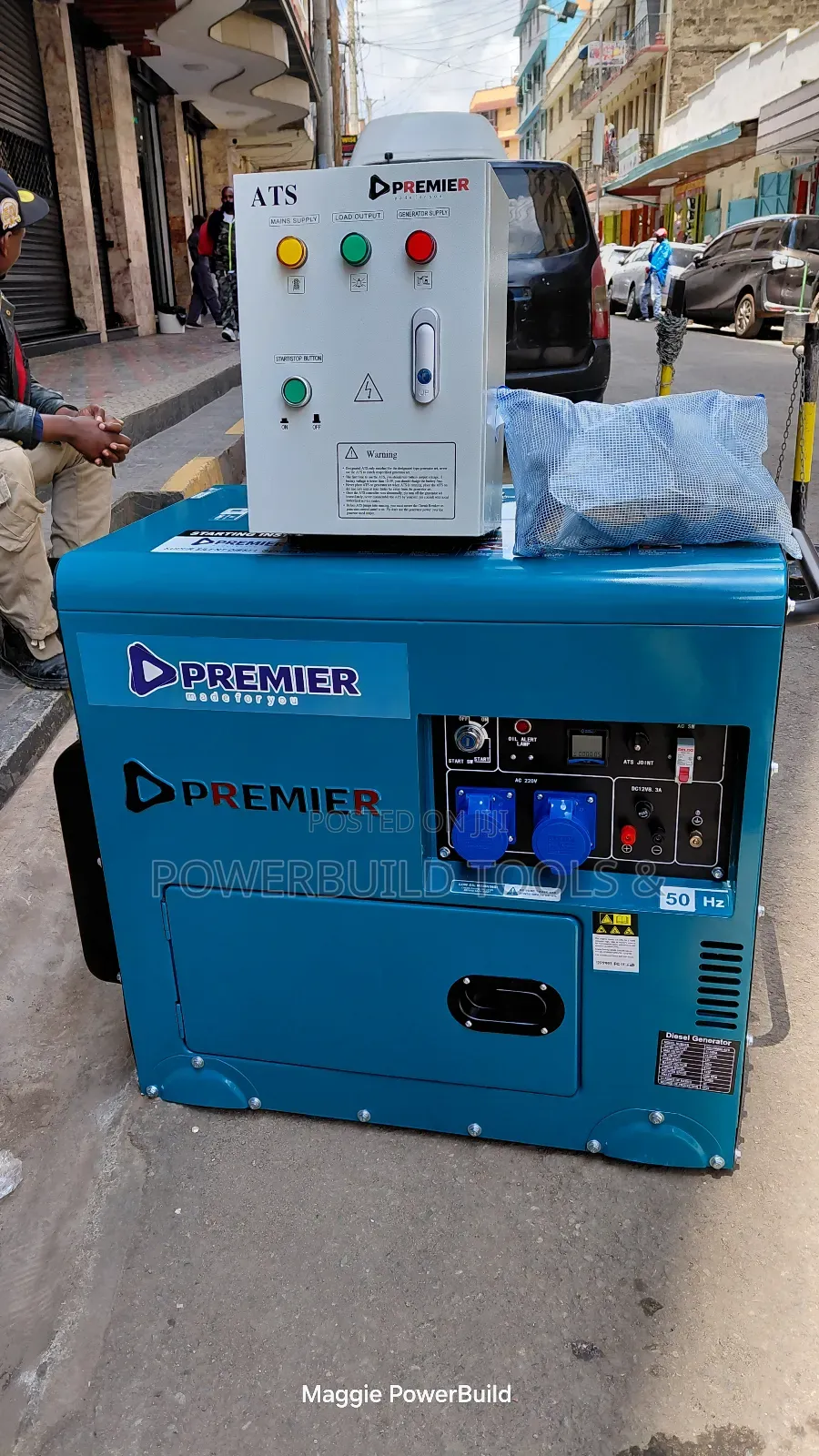 Premier 15kva Silent Diesel Generator With Ats Single Phase