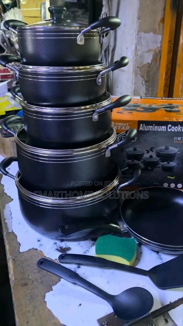 Great Star (Tc Model ) Nonstick Sufuria Cookware Set - main view