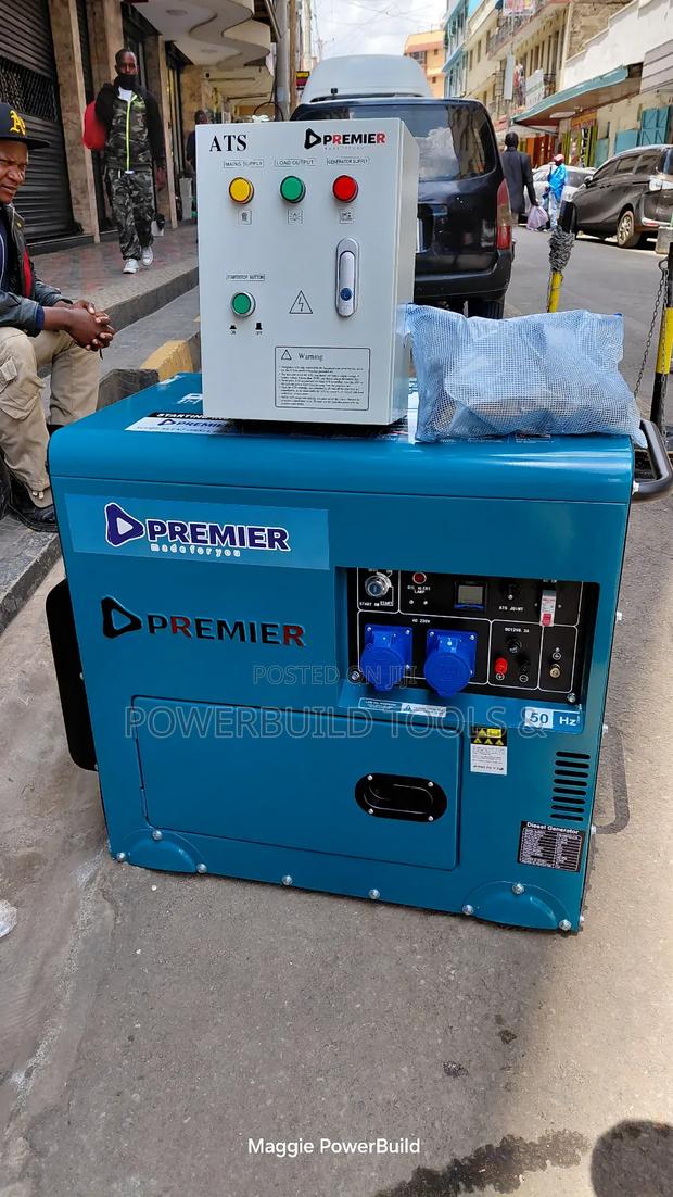 Premier 13/15kva Silent Diesel Generator With Ats