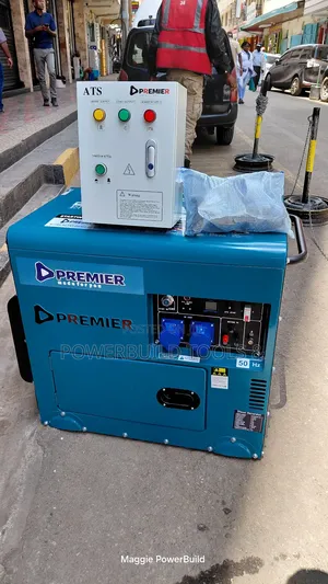 Premier 13/15kva Silent Diesel Generator With Ats