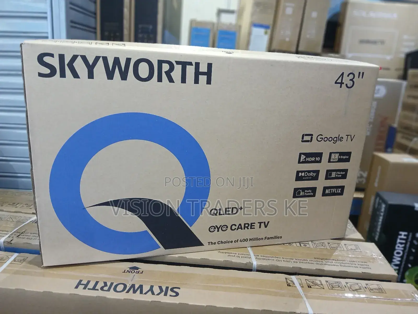 Skyworth 43 Inches Smart Qled Frameless Tv