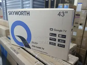 Skyworth 43 Inches Smart Qled Frameless Tv