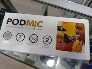 Podmic Rode Rugged Design Podcasting Microphone