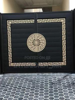 Sliding Gate With Designer Steel Pattern - thumbnail 2