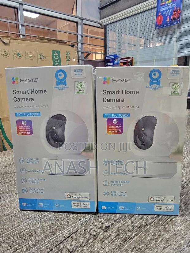 Motorized Pan Tilt 360°Ty1 Ezviz Indoor CCTV Camera