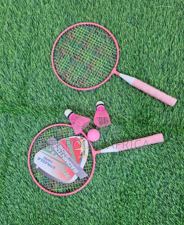 A Set Of 2pcs Badminton Rackets For Kids - thumbnail 2