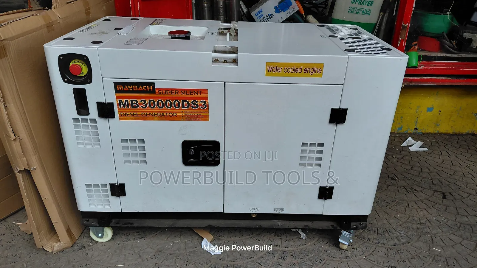 Maybach 30kva Super Silent Diesel Generator Three Phase