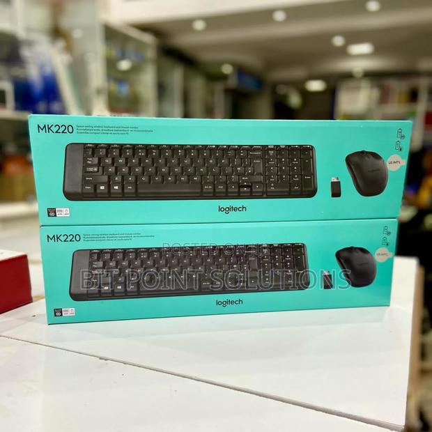 Logitech Mk220 Wireless Keyboard Combo With Mouse - main view