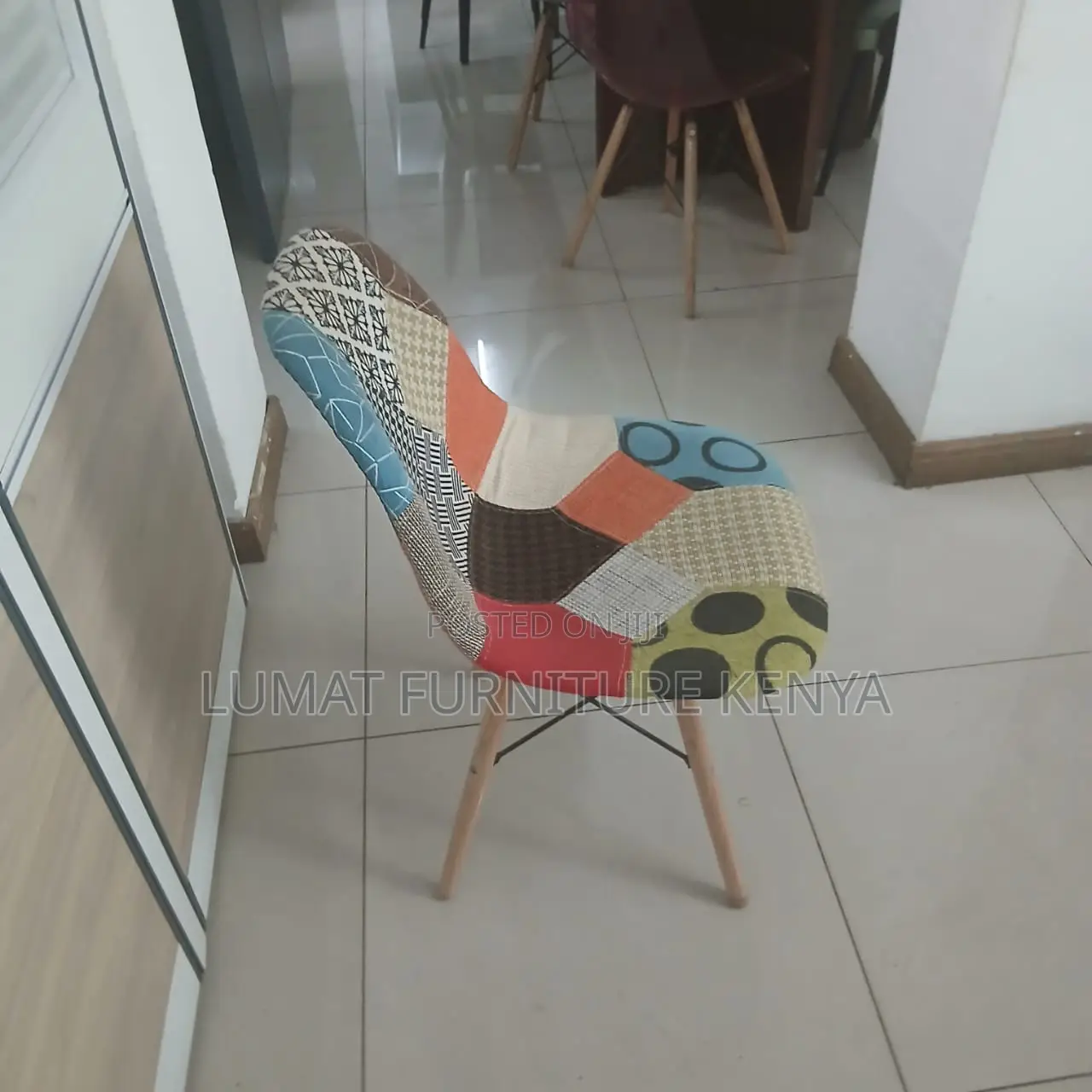 Multicolored Eames Modern Chair