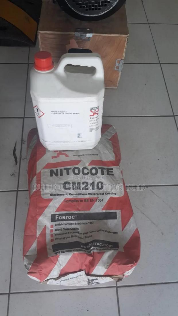 Nitocote Cm210 Cementitious Coating Waterproof