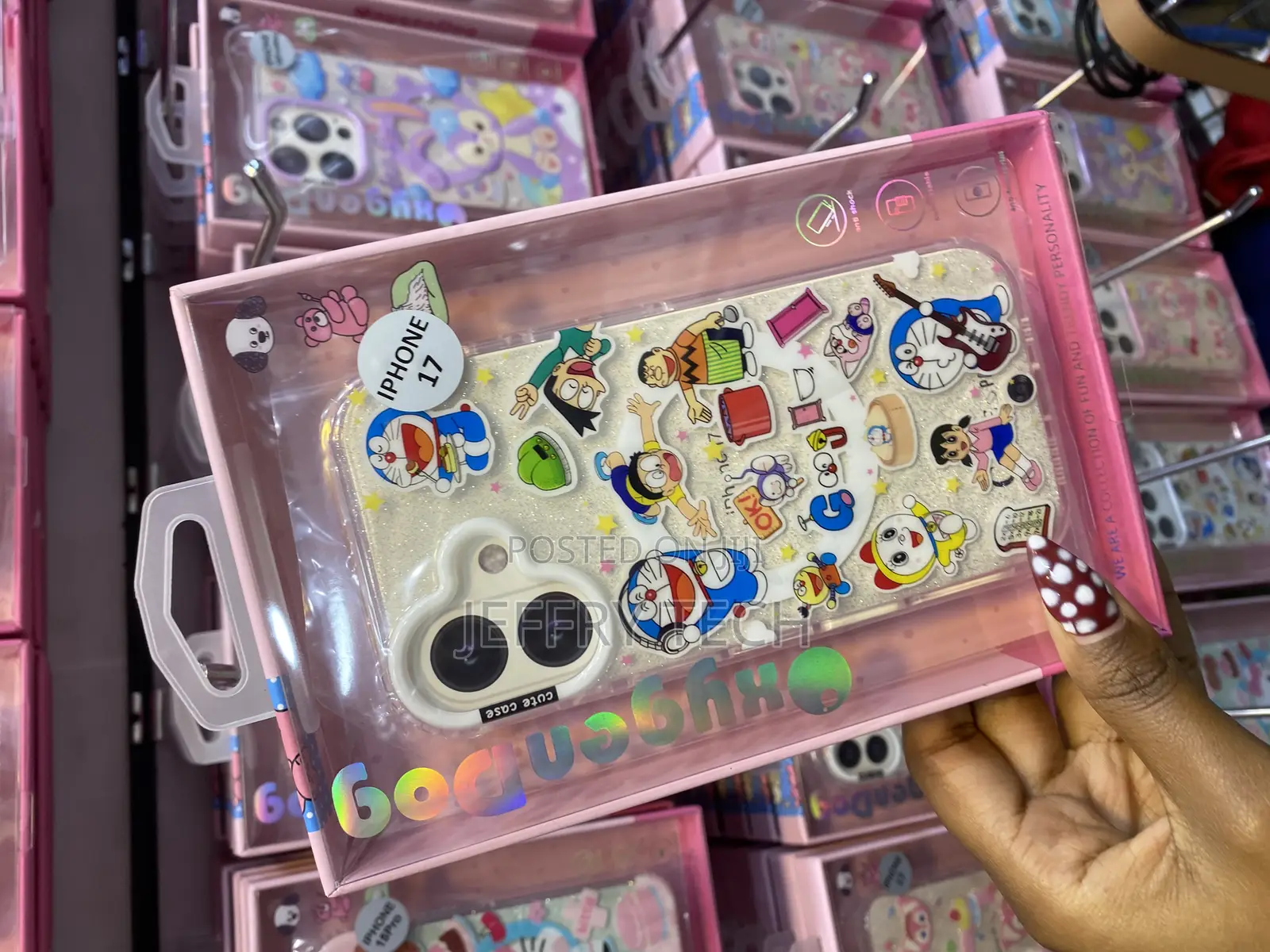 Lilo iPhone 17 Disney Cartoon Case Compatible With Magsafe